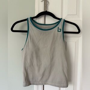 Burn Bootcamp Medium Women’s Crop Tank Blue/Green/Gray Tank